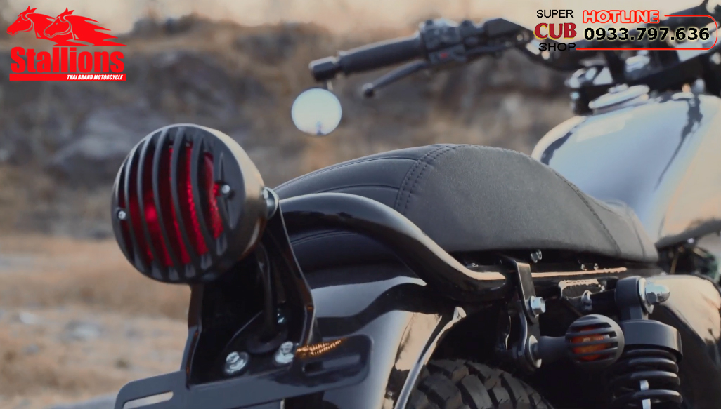 yên xe Stallion CT170i Bobber Customize